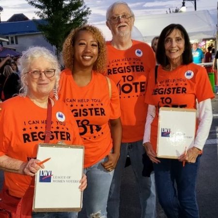 Voter Registration crew